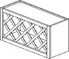 15″ High Wine Rack – Wall Specialty Cabinets